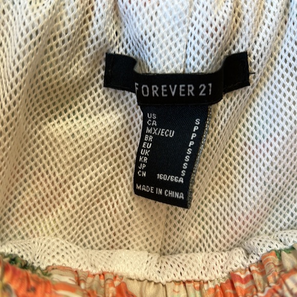 Forever 21 board shorts size small palm trees - Picture 4 of 10